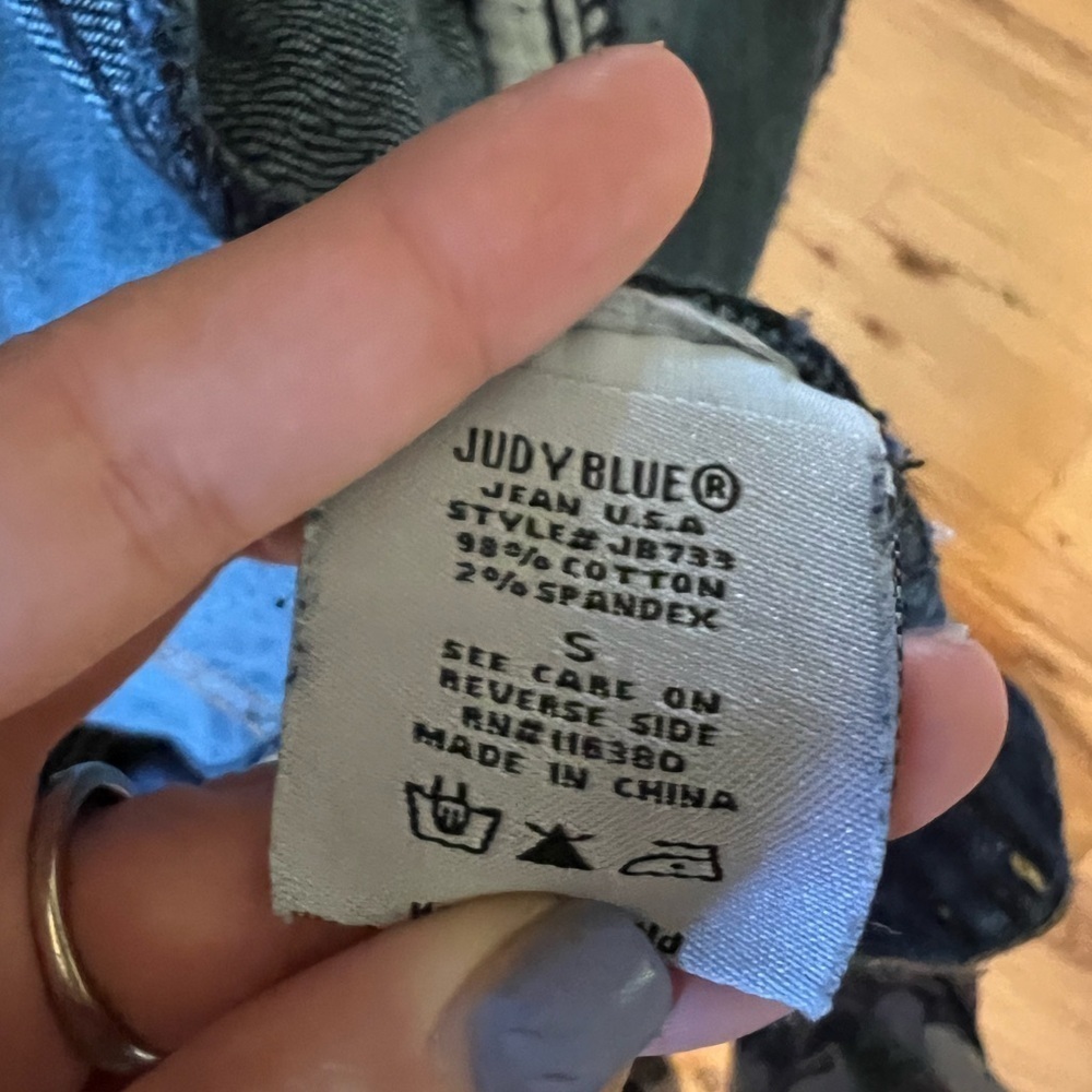 Judy Blue Jean / denim jacket Small - Picture 5 of 5